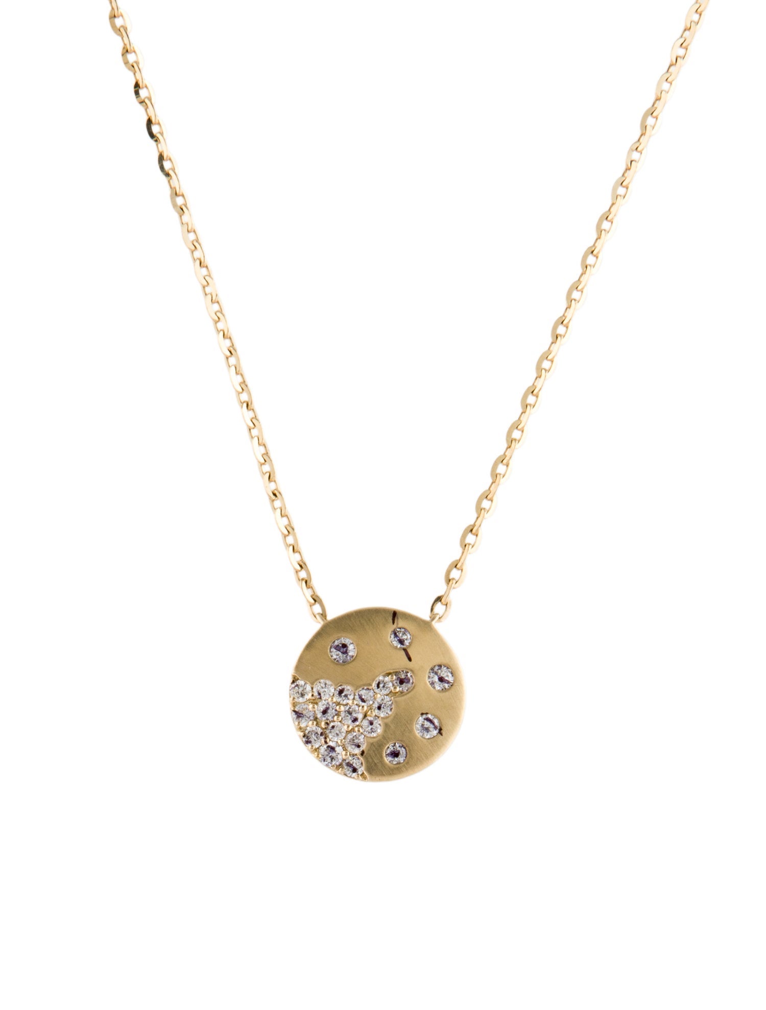 Necklace 14K Diamond Pendant