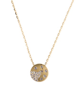 Necklace 14K Diamond Pendant Necklace