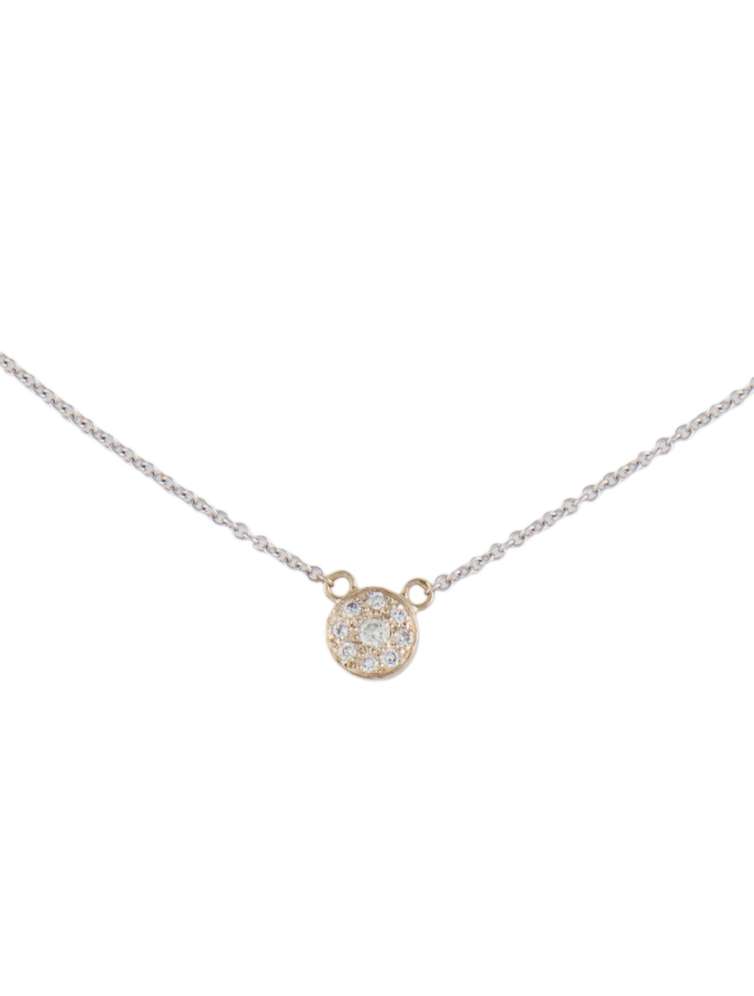 Necklace 18K Diamond Pendant