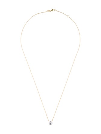 Necklace 14K 1.08 Lab-Grown Diamond Pendant Necklace