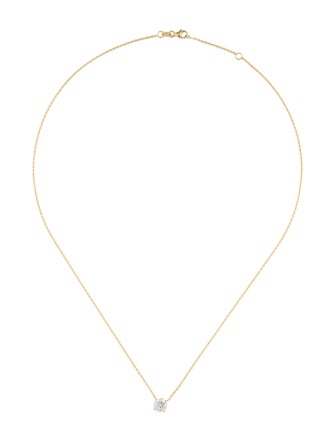 Necklace 14K 1.08ct Lab-Grown Diamond Pendant Necklace