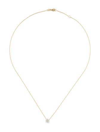Necklace 14K 1.08ct Lab-Grown Diamond Pendant Necklace