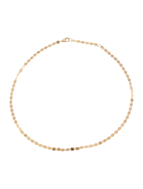 Necklace 14K Mirror Chain Necklace