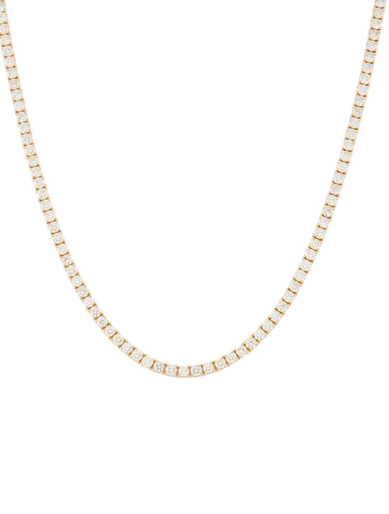 Necklace 14K 12.50ctw Diamond Tennis