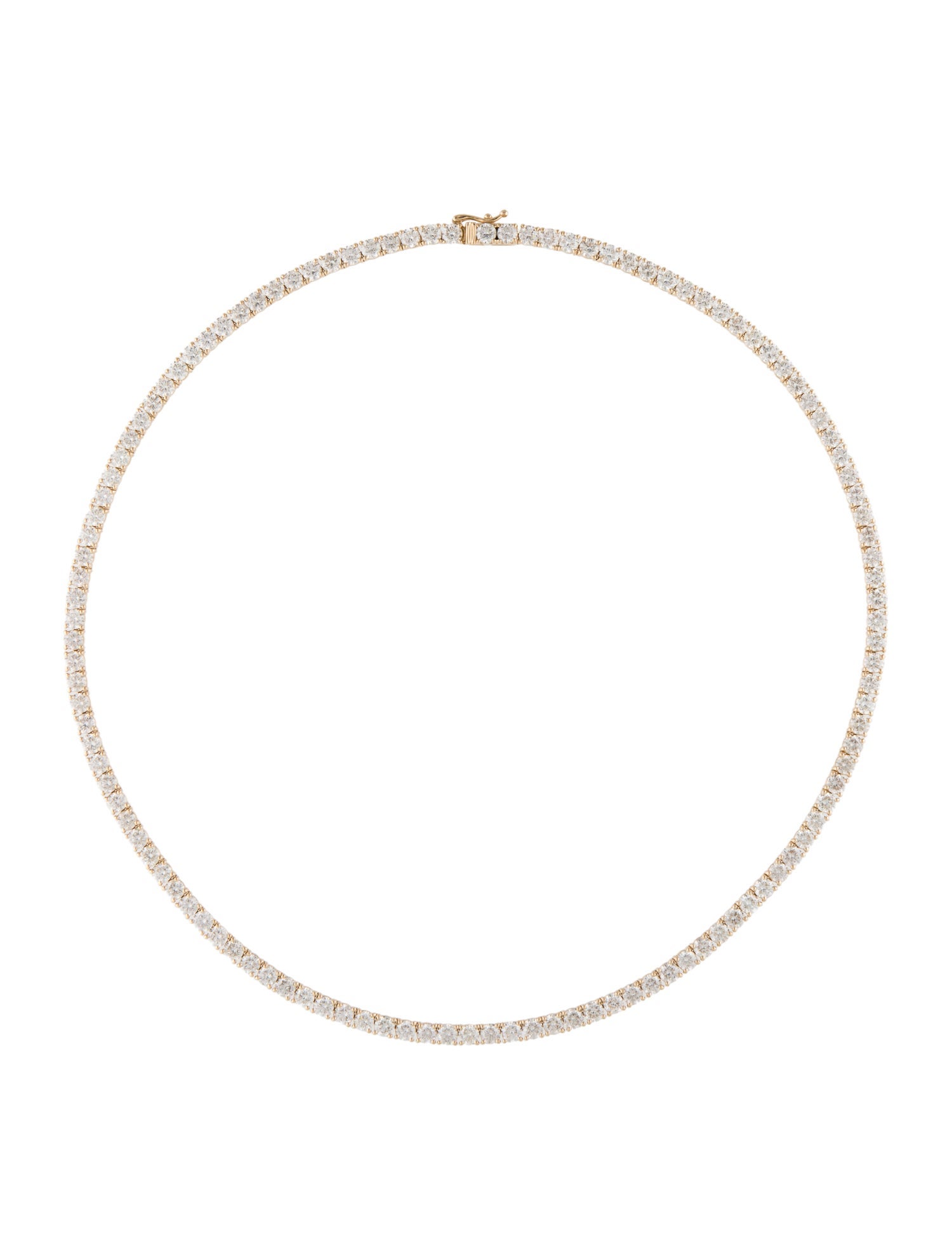 Necklace 14K 24.00ctw Diamond Tennis