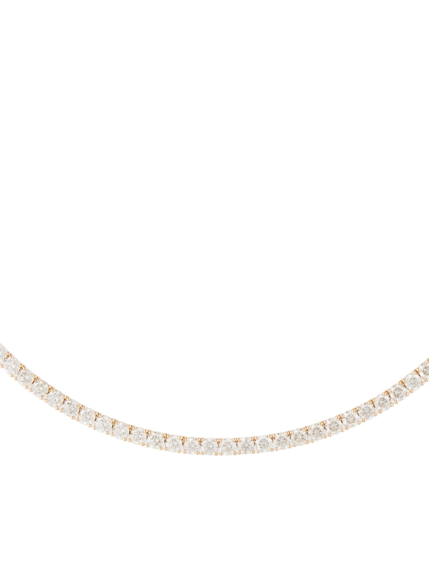 Necklace 14K 24.00ctw Diamond Tennis