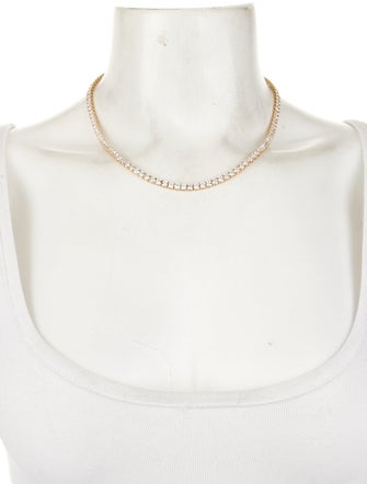 Necklace 14K 24.00ctw Diamond Tennis Necklace