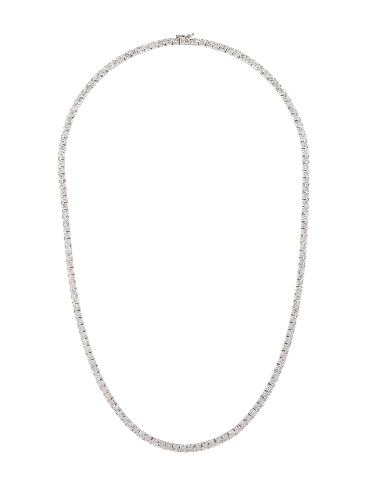 Necklace 14K 29.38ctw Diamond Tennis Nekclace