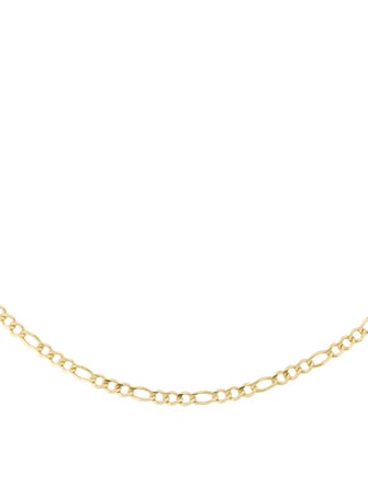 Necklace 10K Figaro Link Chain