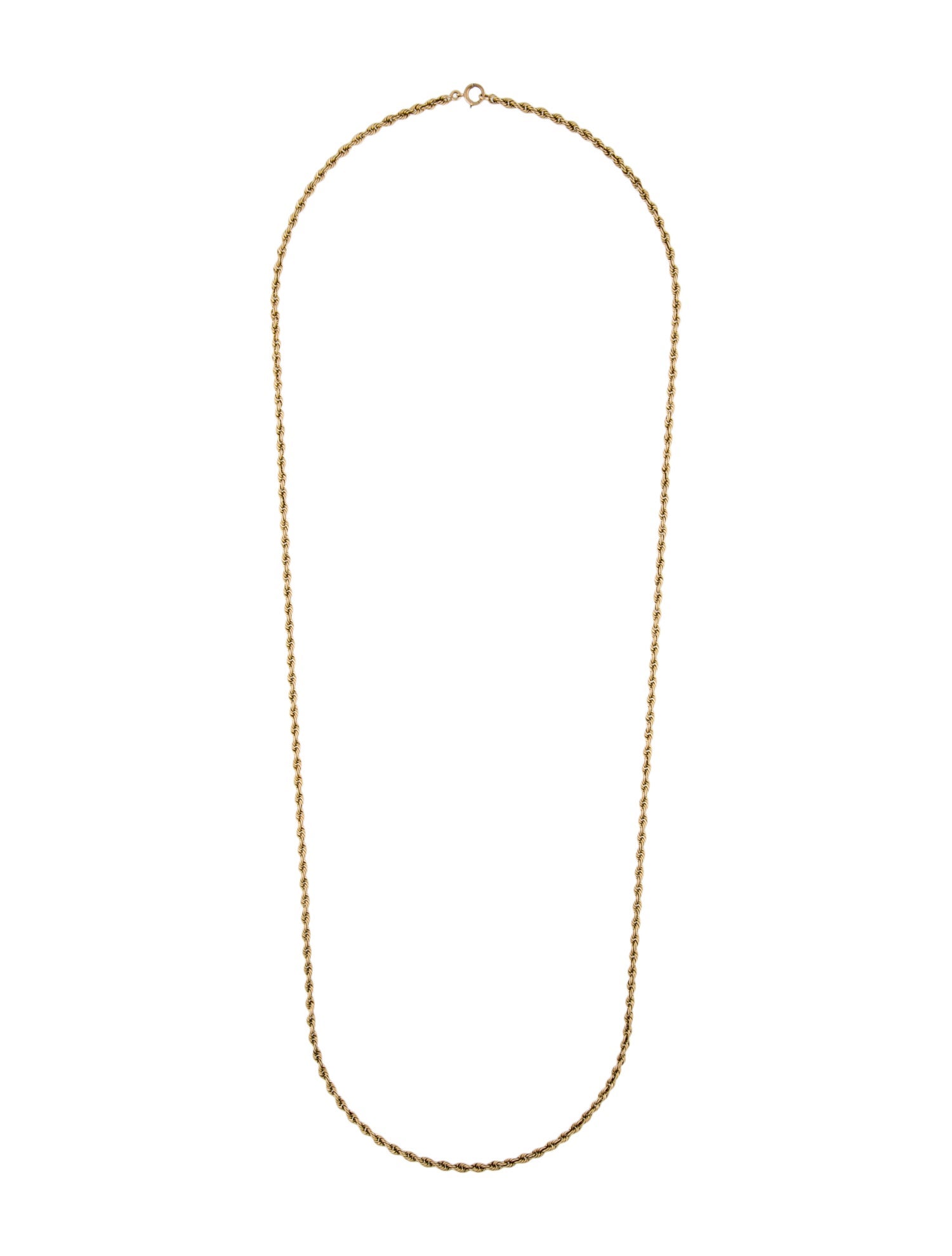 Necklace 14K Rope Chain