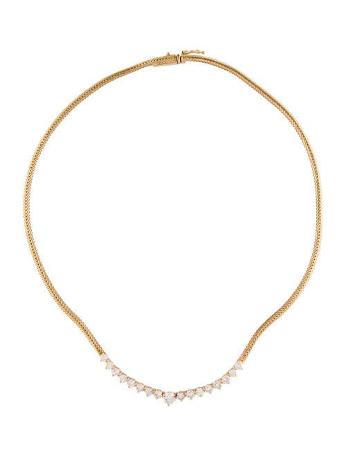 Necklace 14K 2.97ctw Diamond Collar Necklace
