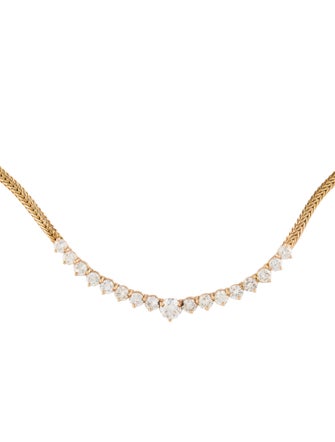 Necklace 14K 2.97ctw Diamond Collar Necklace