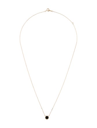 Necklace 14K Sapphire Pendant Necklace