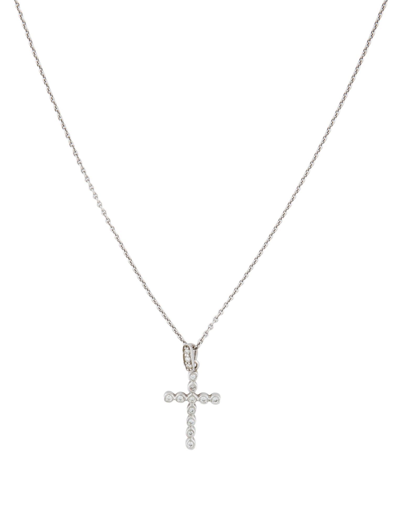 Necklace Diamond Cross Pendant