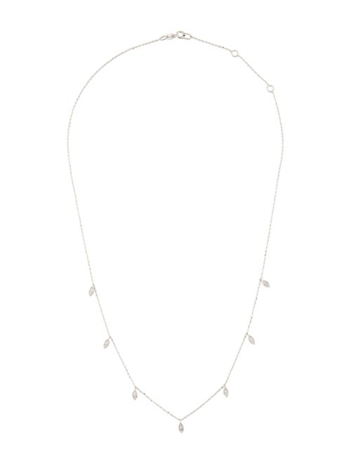 Necklace 14K Diamond Station Necklace