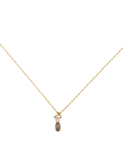 Necklace 14K Diamond Pendant Necklace