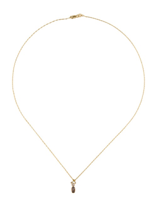 Necklace 14K Diamond Pendant Necklace
