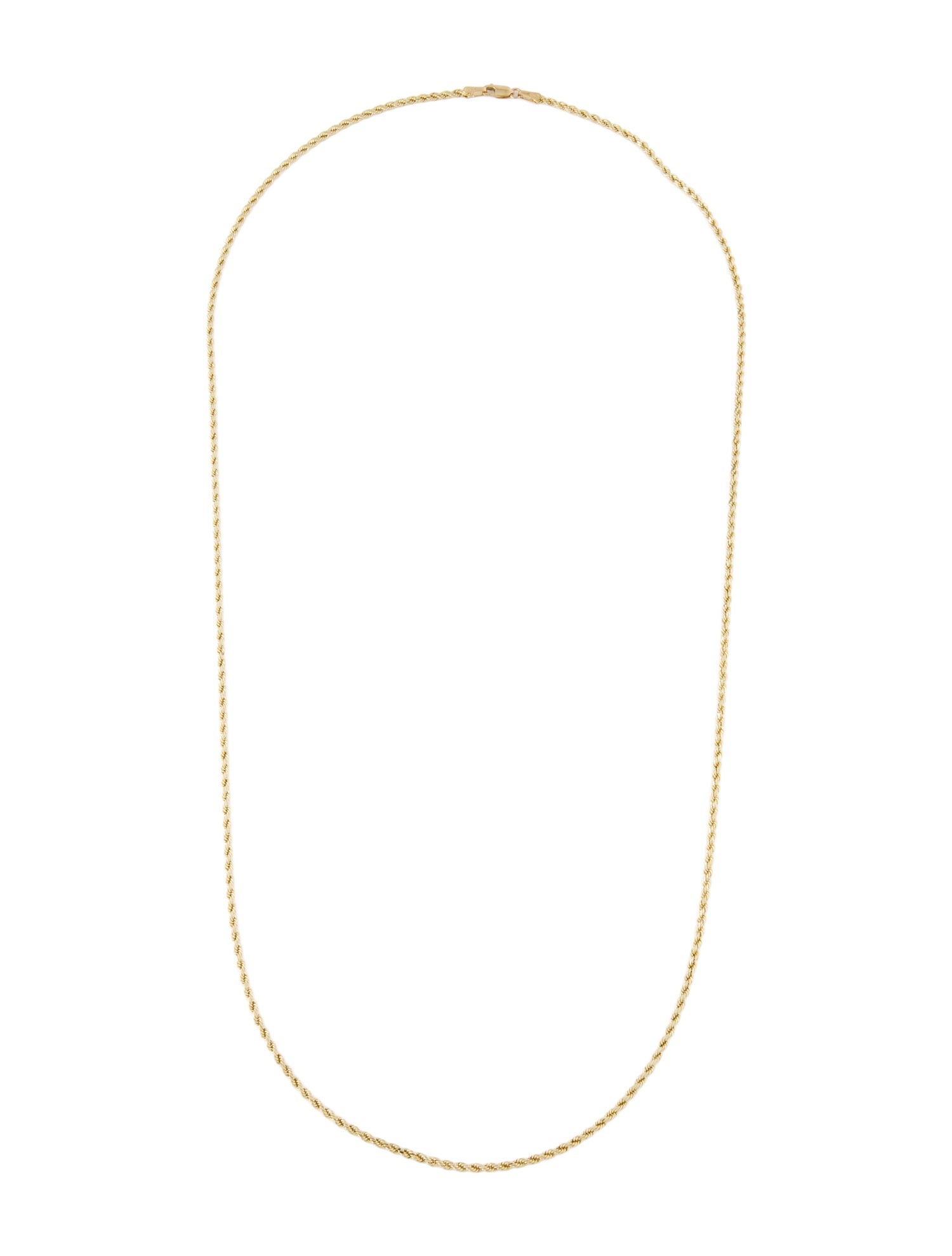 Necklace 14K Rope Chain