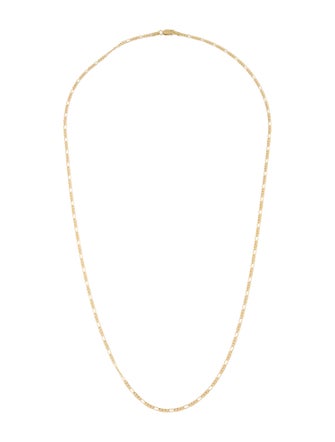 Necklace 14K FIgaro Link Necklace