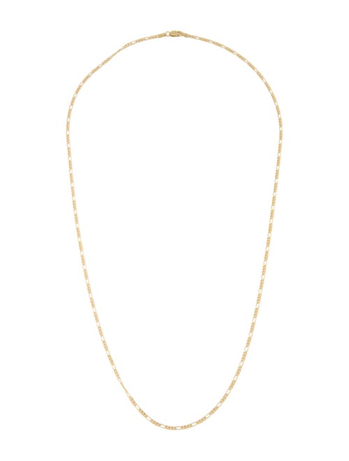 Necklace 14K FIgaro Link Necklace