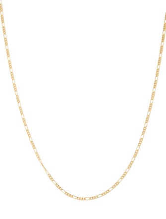Necklace 14K FIgaro Link Necklace