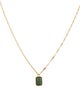 Necklace 14K 1.44ct Sapphire Pendant Necklace
