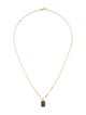 Necklace 14K 1.44ct Sapphire Pendant Necklace
