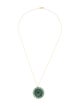 Necklace 14K Jadeite Pendant Necklace