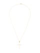 Necklace 14K Cross Pendant Necklace