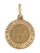 Necklace 14K Saint Christopher Pendant