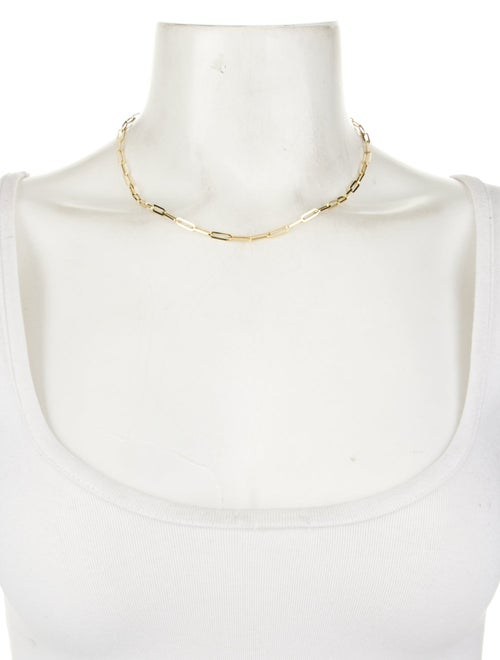 Necklace 14K Paperclip Link Chain Necklace