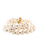 Necklace 18K Pearl Multistrand Bracelet