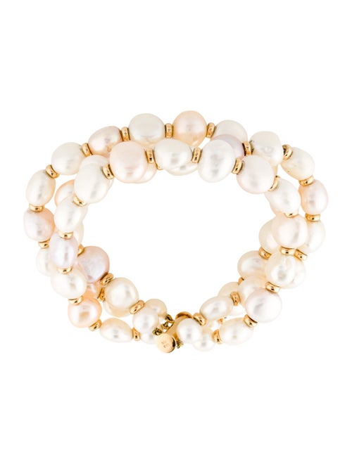 Necklace 18K Pearl Multistrand Bracelet
