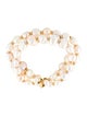 Necklace 18K Pearl Multistrand Bracelet