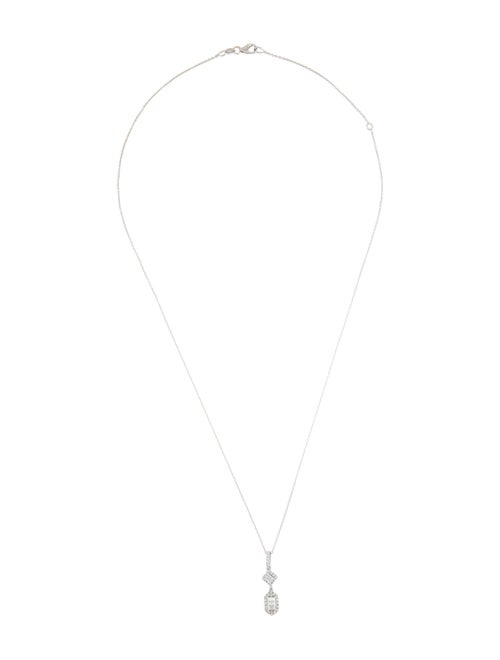 Necklace 14K Diamond Drop Pendant Necklace