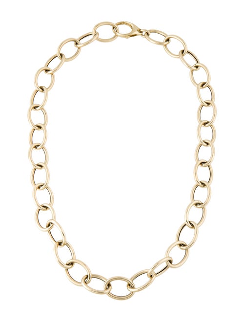 Necklace 14K Oval Link Chain Necklace