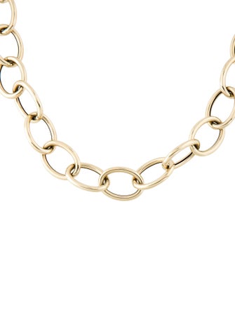 Necklace 14K Oval Link Chain Necklace