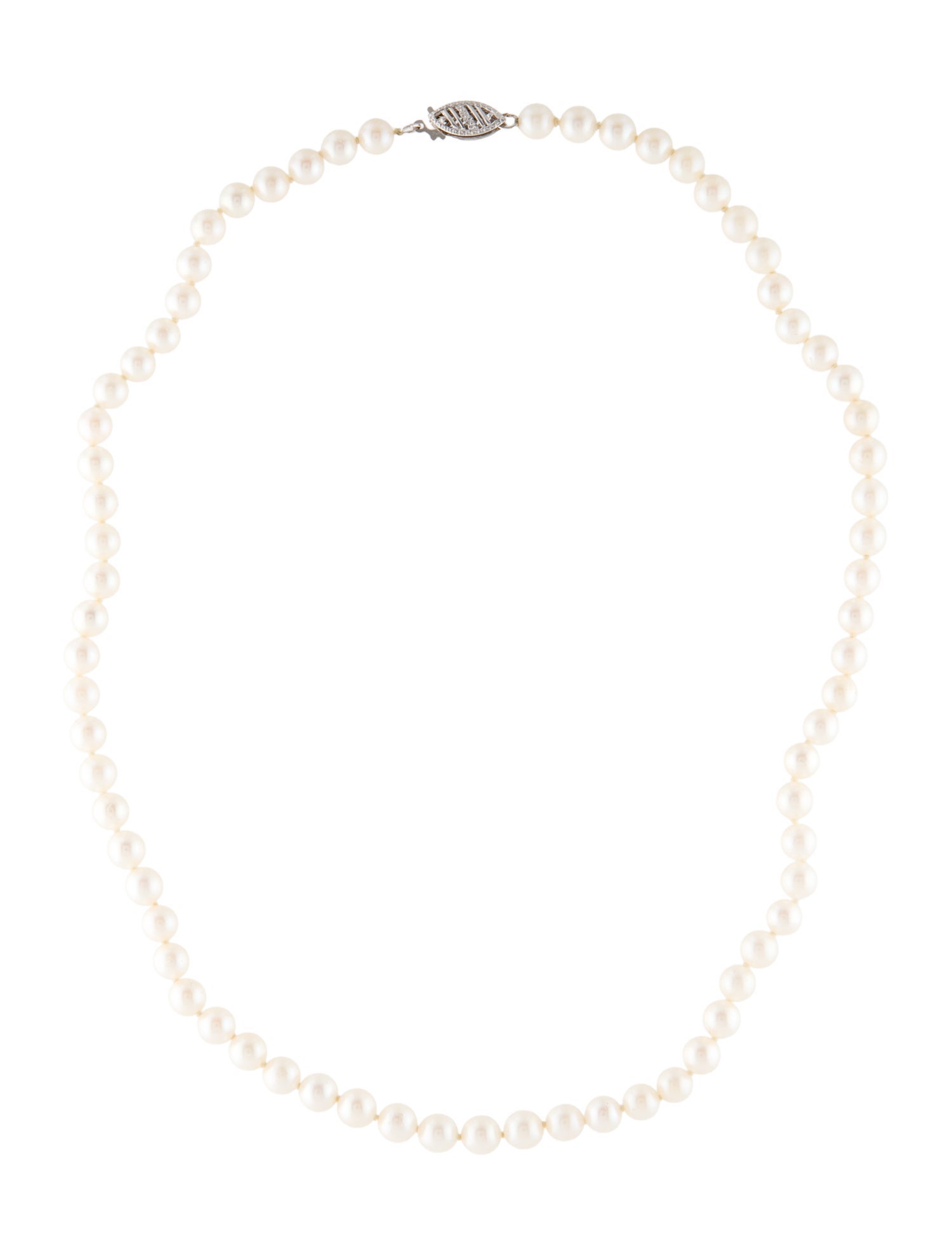 Necklace 14K Pearl Bead Strand