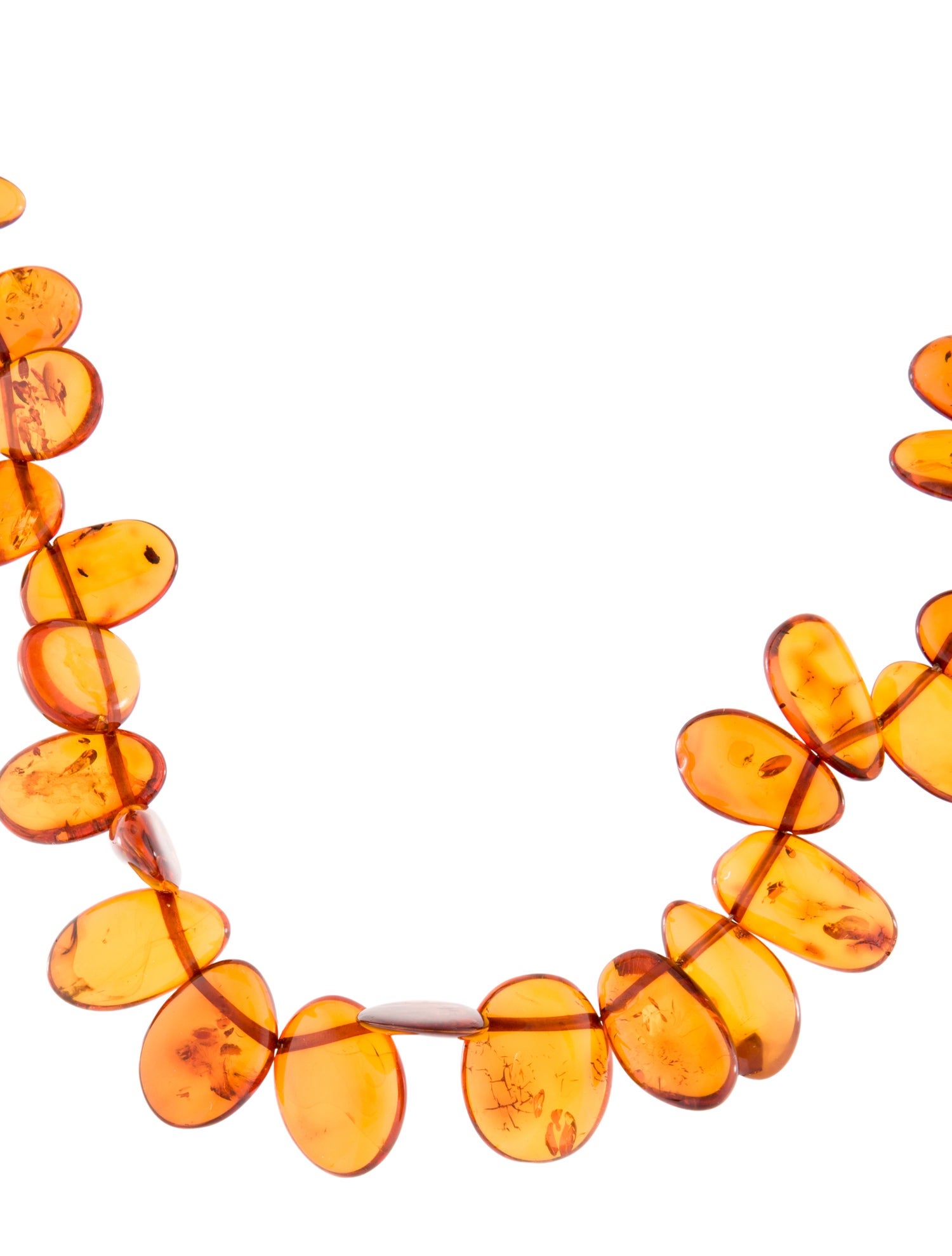 Necklace 14K Amber Bead