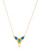 Gurhan 24K Opal & Diamond Pendant Necklace