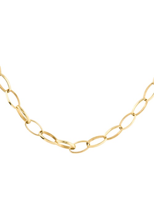 Necklace 18K Oval Chain Necklace