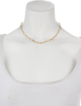 Necklace 18K Oval Chain Necklace