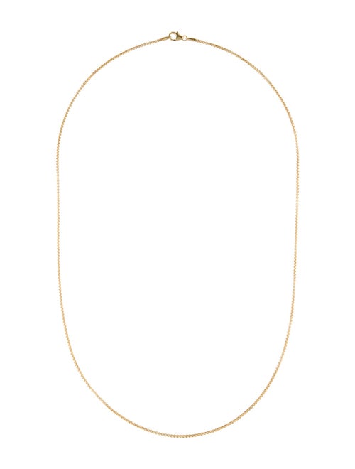 Necklace 10K Box Chain Necklace
