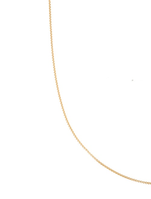 Necklace 10K Box Chain Necklace