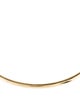 Necklace 14K Omega Choker Chain Necklace