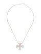 Necklace 18K 3.52ctw Diamond Pendant Necklace