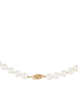 Necklace 14K Pearl Bead Strand