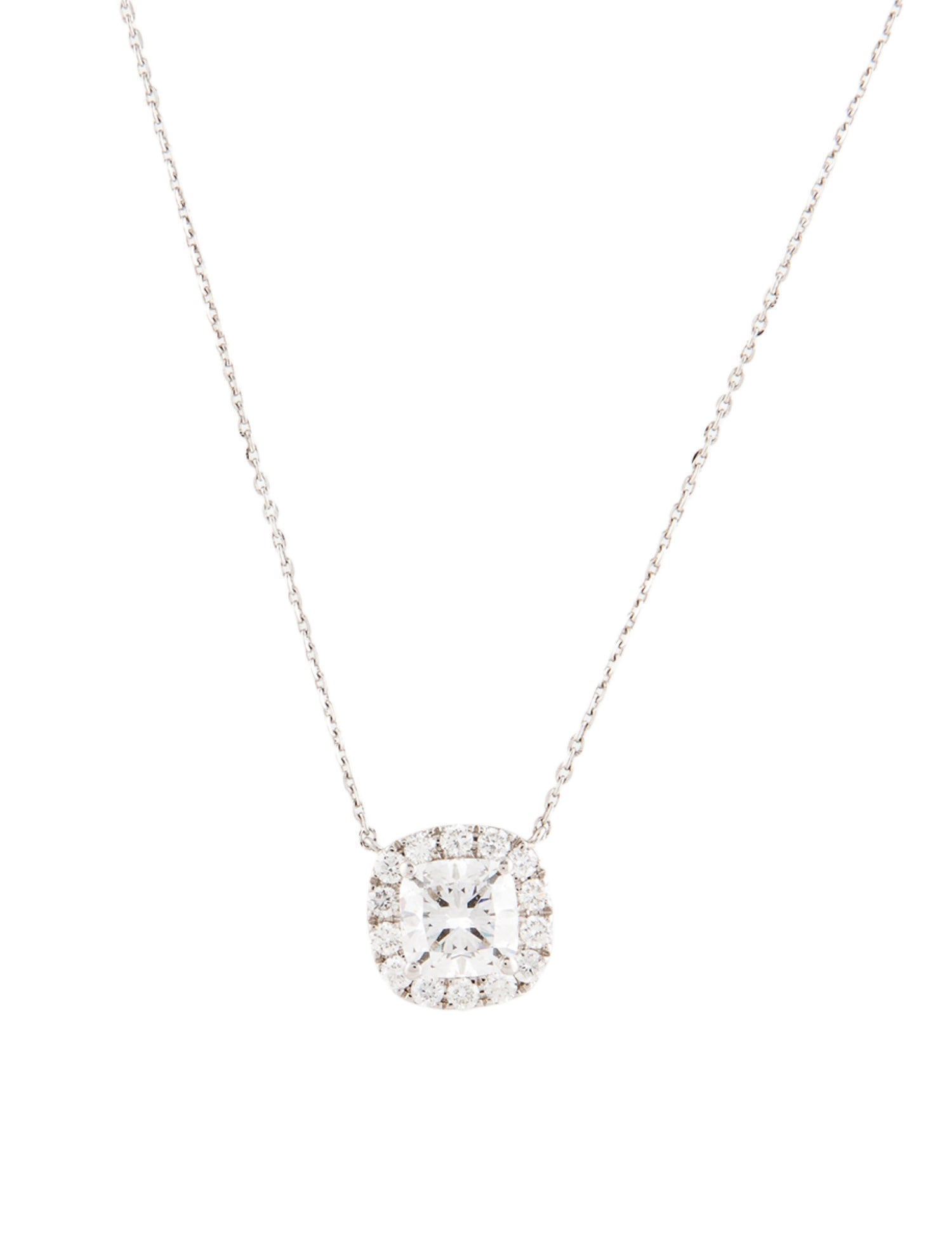 Necklace 14K 1.28ctw Lab-Grown Diamond Pendant