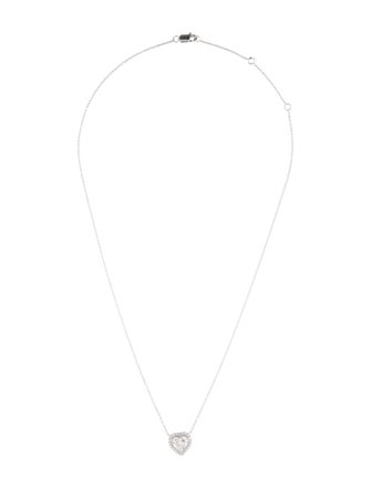 Necklace 14K 1.23ctw Lab-Grown Diamond Heart Pendant Necklace