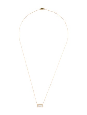 Necklace 14K 1.13ctw Lab-Grown Diamond Pendant Necklace